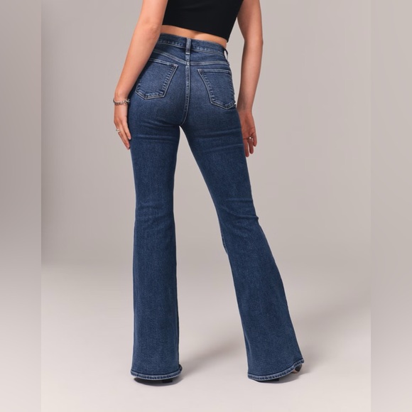 Abercrombie ultra high rise vintage flare jeans - Picture 1 of 8